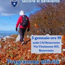 5 gennaio – Presentazione attività 2023 del CAI Benevento